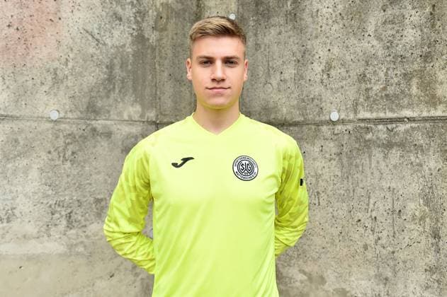 Fußball Herren Oberliga Westfalen Saison 2023 2024 Fototermin SG Wattenscheid 09 am 16.07.2023 im Lohrheidestadion in Bochum-Wattenscheid Ahmed Kulalic ( SG Wattenscheid 09 ) Niedersachsen Deutschland