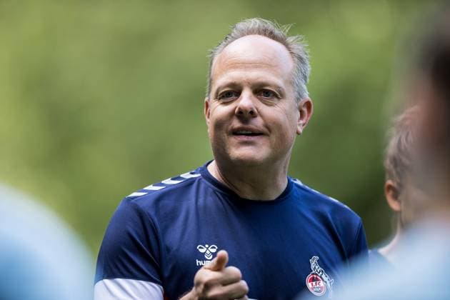 Training 1. FC Koeln Frauen; 17.07.2023 Daniel Weber (Trainer 1. FC Koeln) Training 1. FC Koeln Frauen; Geissbockheim, 17.07.2023 Copyright: xBEAUTIFULxSPORTS Wunderlx