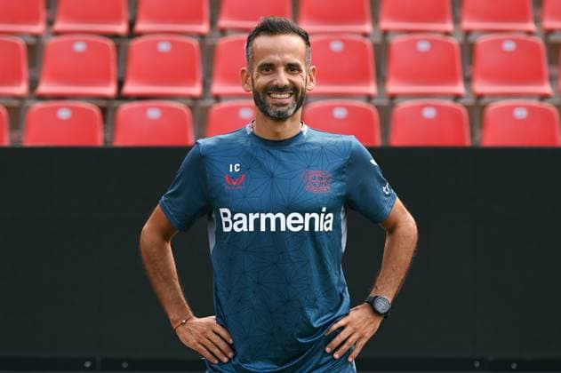 Atheltiktrainer Ismael Camenforte Lopez; Bayer 04 Leverkusen; 1.BL, Porträttermin 2023 2024,