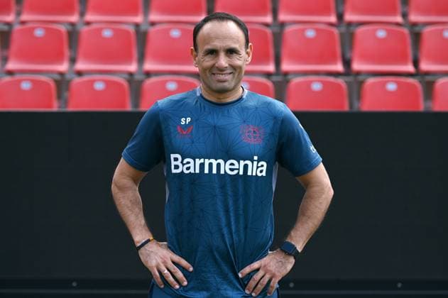 Co-Trainer Sebastian Parrilla; Bayer 04 Leverkusen; 1.BL, Porträttermin 2023 2024,