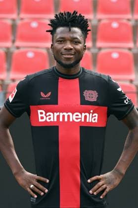 Edmond Tapsoba; Bayer 04 Leverkusen; 1.BL, Porträttermin 2023 2024,