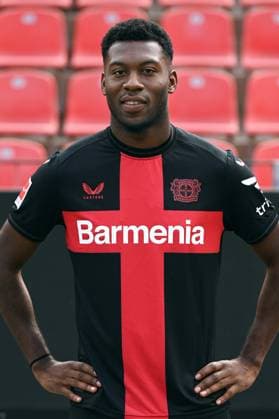 Timothy Fosu-Mensah; Bayer 04 Leverkusen; 1.BL, Porträttermin 2023 2024,