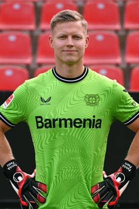Patrick Pentz; Bayer 04 Leverkusen; 1.BL, Porträttermin 2023 2024,