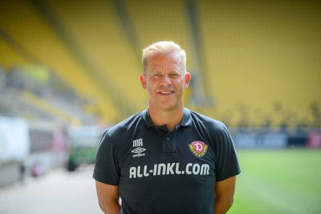 Cheftrainer Markus Anfang; SG Dynamo Dresden; 3.Liga, Porträttermin 2023 2024