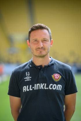 Co-Trainer Florian Junge; SG Dynamo Dresden; 3.Liga, Porträttermin 2023 2024