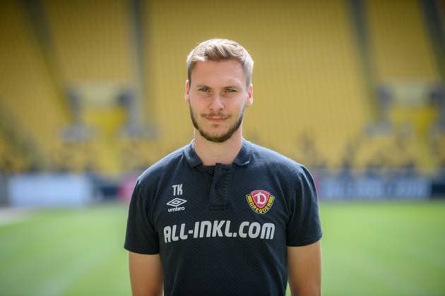 Videoanalyst Timon Klasen; SG Dynamo Dresden; 3.Liga, Porträttermin 2023 2024