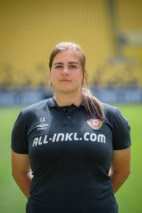 Physiotherapeutin Laura Seifert; SG Dynamo Dresden; 3.Liga, Porträttermin 2023 2024