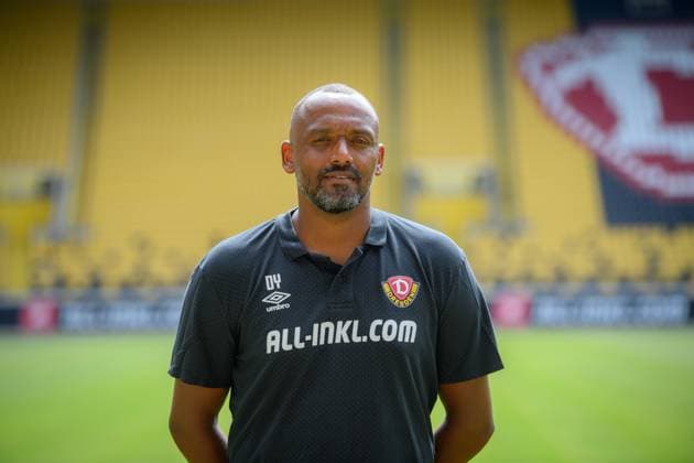 Torwarttrainer David Yelldell; SG Dynamo Dresden; 3.Liga, Porträttermin 2023 2024