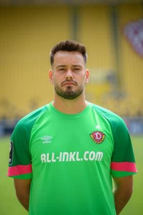 Torwart Stefan Drljaca; SG Dynamo Dresden; 3.Liga, Porträttermin 2023 2024