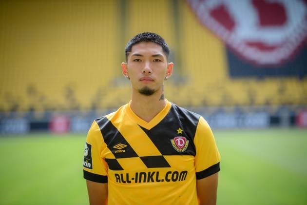 Kyu-Hyun Park; SG Dynamo Dresden; 3.Liga, Porträttermin 2023 2024