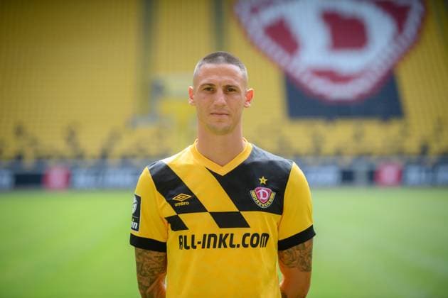 Panagiotis Vlachodimos; SG Dynamo Dresden; 3.Liga, Porträttermin 2023 2024