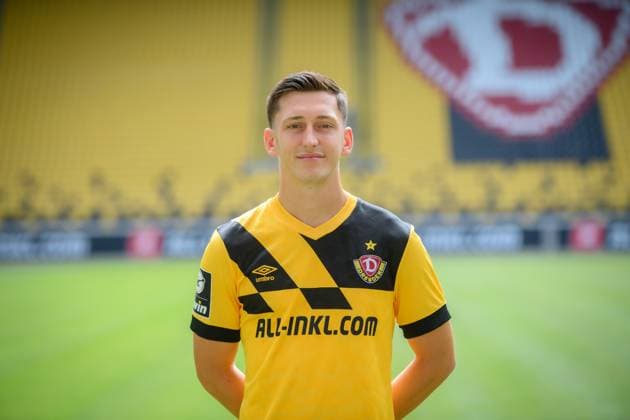 Jonathan Meier; SG Dynamo Dresden; 3.Liga, Porträttermin 2023 2024
