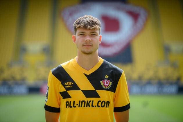 Paul Lehmann; SG Dynamo Dresden; 3.Liga, Porträttermin 2023 2024