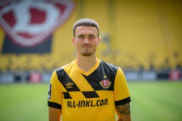 Dennis Borkowski; SG Dynamo Dresden; 3.Liga, Porträttermin 2023 2024