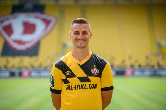 Stefan Kutschke; SG Dynamo Dresden; 3.Liga, Porträttermin 2023 2024