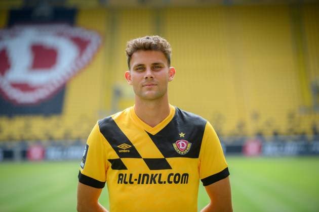Jakob Lewald; SG Dynamo Dresden; 3.Liga, Porträttermin 2023 2024