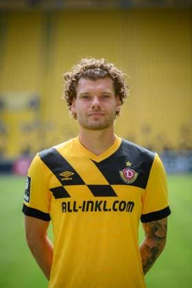 Kevin Ehlers; SG Dynamo Dresden; 3.Liga, Porträttermin 2023 2024