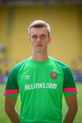 Torwart Erik Herrmann; SG Dynamo Dresden; 3.Liga, Porträttermin 2023 2024