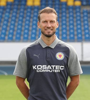 Co-Trainer und Trainer der U23 Marc Pfitzner (Eintracht Braunschweig) ; Eintracht Braunschweig; 2.BL, Portraettermin 2023 2024