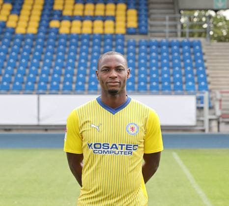 Anthony Ujah (Eintracht Braunschweig) ; Eintracht Braunschweig; 2.BL, Portraettermin 2023 2024