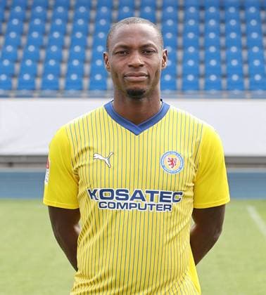 Anthony Ujah (Eintracht Braunschweig) ; Eintracht Braunschweig; 2.BL, Portraettermin 2023 2024