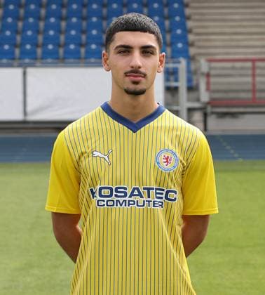 Youssef Amyn (Eintracht Braunschweig) ; Eintracht Braunschweig; 2.BL, Portraettermin 2023 2024 *** Youssef Amyn Eintracht Braunschweig Eintracht Braunschweig 2 BL, portrait date 2023 2024