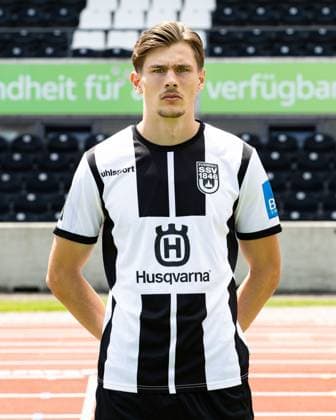 SSV Ulm 1846, 3.Liga, Portraittermin 2023 2024, 17.07.2023 Lenn Jastremski 20 DFB DFL REGULATIONS PROHIBIT ANY USE OF PHOTOGRAPHS AS IMAGE SEQUENCES AND OR QUASI-VIDEO SSV Ulm 1846, 3.Liga, Portraittermin 2023 2024, 17.07.2023 Ulm Copyright: xEibner-Pressefoto RogerxBuerkex EP_EER