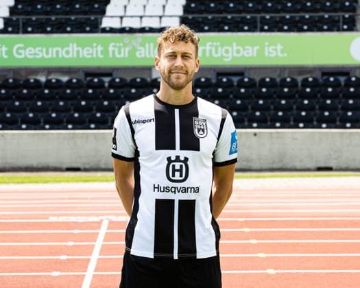 SSV Ulm 1846, 3.Liga, Portraittermin 2023 2024, 17.07.2023 David Groezinger 27 DFB DFL REGULATIONS PROHIBIT ANY USE OF PHOTOGRAPHS AS IMAGE SEQUENCES AND OR QUASI-VIDEO SSV Ulm 1846, 3.Liga, Portraittermin 2023 2024, 17.07.2023 Ulm Copyright: xEibner-Pressefoto RogerxBuerkex EP_EER