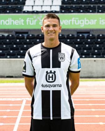 SSV Ulm 1846, 3.Liga, Portraittermin 2023 2024, 17.07.2023 Romario Roesch 43 DFB DFL REGULATIONS PROHIBIT ANY USE OF PHOTOGRAPHS AS IMAGE SEQUENCES AND OR QUASI-VIDEO SSV Ulm 1846, 3.Liga, Portraittermin 2023 2024, 17.07.2023 Ulm Copyright: xEibner-Pressefoto RogerxBuerkex EP_EER