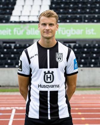 SSV Ulm 1846, 3.Liga, Portraittermin 2023 2024, 17.07.2023 Moritz Hannemann 19 DFB DFL REGULATIONS PROHIBIT ANY USE OF PHOTOGRAPHS AS IMAGE SEQUENCES AND OR QUASI-VIDEO SSV Ulm 1846, 3.Liga, Portraittermin 2023 2024, 17.07.2023 Ulm Copyright: xEibner-Pressefoto RogerxBuerkex EP_EER