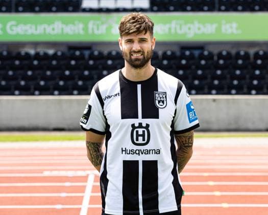 SSV Ulm 1846, 3.Liga, Portraittermin 2023 2024, 17.07.2023 Patrick Dulleck 37 DFB DFL REGULATIONS PROHIBIT ANY USE OF PHOTOGRAPHS AS IMAGE SEQUENCES AND OR QUASI-VIDEO SSV Ulm 1846, 3.Liga, Portraittermin 2023 2024, 17.07.2023 Ulm Copyright: xEibner-Pressefoto RogerxBuerkex EP_EER