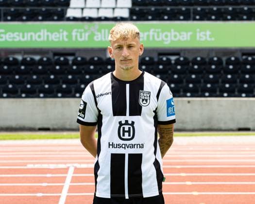 SSV Ulm 1846, 3.Liga, Portraittermin 2023 2024, 17.07.2023 Sascha Risch 28 DFB DFL REGULATIONS PROHIBIT ANY USE OF PHOTOGRAPHS AS IMAGE SEQUENCES AND OR QUASI-VIDEO SSV Ulm 1846, 3.Liga, Portraittermin 2023 2024, 17.07.2023 Ulm Copyright: xEibner-Pressefoto RogerxBuerkex EP_EER