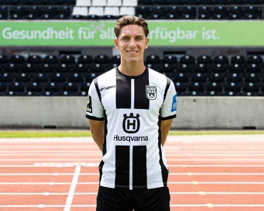 SSV Ulm 1846, 3.Liga, Portraittermin 2023 2024, 17.07.2023 Max Brandt 23 DFB DFL REGULATIONS PROHIBIT ANY USE OF PHOTOGRAPHS AS IMAGE SEQUENCES AND OR QUASI-VIDEO SSV Ulm 1846, 3.Liga, Portraittermin 2023 2024, 17.07.2023 Ulm Copyright: xEibner-Pressefoto RogerxBuerkex EP_EER