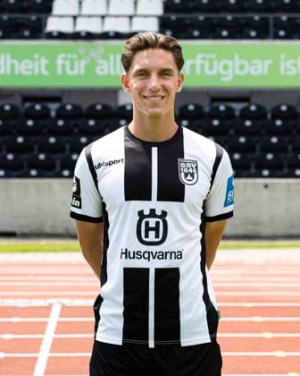 SSV Ulm 1846, 3.Liga, Portraittermin 2023 2024, 17.07.2023 Max Brandt 23 DFB DFL REGULATIONS PROHIBIT ANY USE OF PHOTOGRAPHS AS IMAGE SEQUENCES AND OR QUASI-VIDEO SSV Ulm 1846, 3.Liga, Portraittermin 2023 2024, 17.07.2023 Ulm Copyright: xEibner-Pressefoto RogerxBuerkex EP_EER