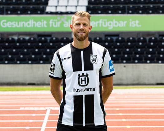 SSV Ulm 1846, 3.Liga, Portraittermin 2023 2024, 17.07.2023 Johannes Reichert 05 DFB DFL REGULATIONS PROHIBIT ANY USE OF PHOTOGRAPHS AS IMAGE SEQUENCES AND OR QUASI-VIDEO SSV Ulm 1846, 3.Liga, Portraittermin 2023 2024, 17.07.2023 Ulm Copyright: xEibner-Pressefoto RogerxBuerkex EP_EER