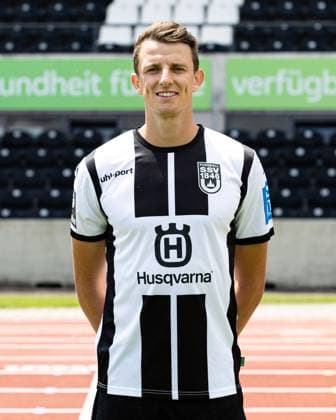 SSV Ulm 1846, 3.Liga, Portraittermin 2023 2024, 17.07.2023 Lennart Stoll 18 DFB DFL REGULATIONS PROHIBIT ANY USE OF PHOTOGRAPHS AS IMAGE SEQUENCES AND OR QUASI-VIDEO SSV Ulm 1846, 3.Liga, Portraittermin 2023 2024, 17.07.2023 Ulm Copyright: xEibner-Pressefoto RogerxBuerkex EP_EER