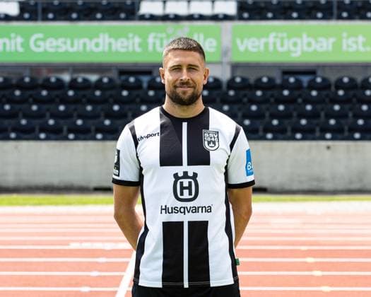 SSV Ulm 1846, 3.Liga, Portraittermin 2023 2024, 17.07.2023 Andreas Ludwig 10 DFB DFL REGULATIONS PROHIBIT ANY USE OF PHOTOGRAPHS AS IMAGE SEQUENCES AND OR QUASI-VIDEO SSV Ulm 1846, 3.Liga, Portraittermin 2023 2024, 17.07.2023 Ulm Copyright: xEibner-Pressefoto RogerxBuerkex EP_EER