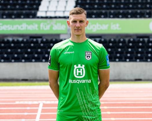 SSV Ulm 1846, 3.Liga, Portraittermin 2023 2024, 17.07.2023 Lorenz Otto 01 DFB DFL REGULATIONS PROHIBIT ANY USE OF PHOTOGRAPHS AS IMAGE SEQUENCES AND OR QUASI-VIDEO SSV Ulm 1846, 3.Liga, Portraittermin 2023 2024, 17.07.2023 Ulm Copyright: xEibner-Pressefoto RogerxBuerkex EP_EER