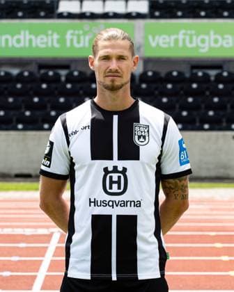 SSV Ulm 1846, 3.Liga, Portraittermin 2023 2024, 17.07.2023 Dennis Chessa 11 DFB DFL REGULATIONS PROHIBIT ANY USE OF PHOTOGRAPHS AS IMAGE SEQUENCES AND OR QUASI-VIDEO SSV Ulm 1846, 3.Liga, Portraittermin 2023 2024, 17.07.2023 Ulm Copyright: xEibner-Pressefoto RogerxBuerkex EP_EER