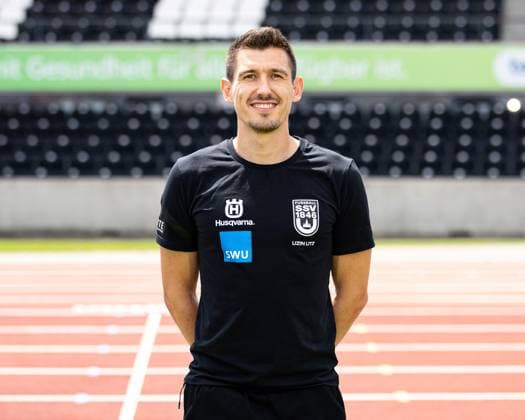 SSV Ulm 1846, 3.Liga, Portraittermin 2023 2024, 17.07.2023 Felix Hoerger, Physio DFB DFL REGULATIONS PROHIBIT ANY USE OF PHOTOGRAPHS AS IMAGE SEQUENCES AND OR QUASI-VIDEO SSV Ulm 1846, 3.Liga, Portraittermin 2023 2024, 17.07.2023 Ulm Copyright: xEibner-Pressefoto RogerxBuerkex EP_EER