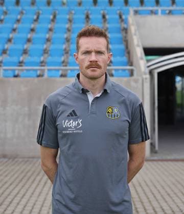 Co-Trainer Yannic Thiel; 1. FC Saarbrücken; 3. Liga, Porträttermin 2023 2024 Saarbrücken Ludwigsparkstadion Saarland Deutschland (DE)