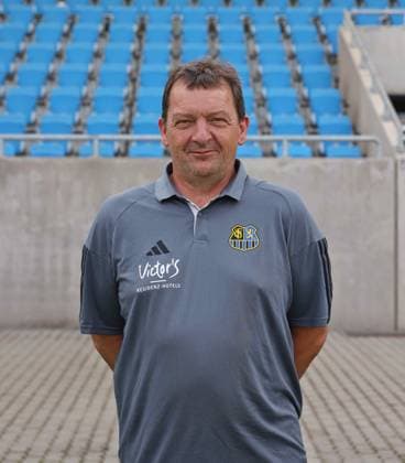 Busfahrer Torsten Bard; 1. FC Saarbrücken; 3. Liga, Porträttermin 2023 2024 Saarbrücken Ludwigsparkstadion Saarland Deutschland (DE)