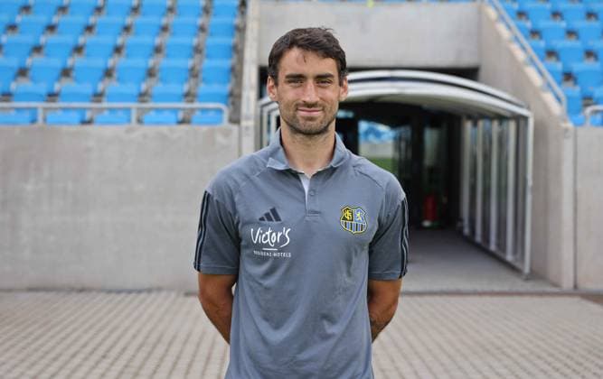 Athletiktrainer Max Smith; 1. FC Saarbrücken; 3. Liga, Porträttermin 2023 2024 Saarbrücken Ludwigsparkstadion Saarland Deutschland (DE)