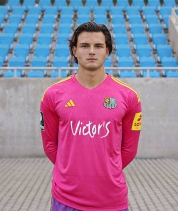Tim Schreiber; 1. FC Saarbrücken; 3. Liga, Porträttermin 2023 2024 Saarbrücken Ludwigsparkstadion Saarland Deutschland (DE)