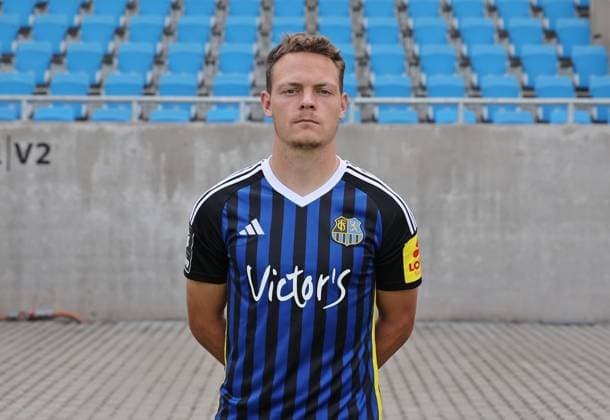 Patrick Sontheimer; 1. FC Saarbrücken; 3. Liga, Porträttermin 2023 2024 Saarbrücken Ludwigsparkstadion Saarland Deutschland (DE)