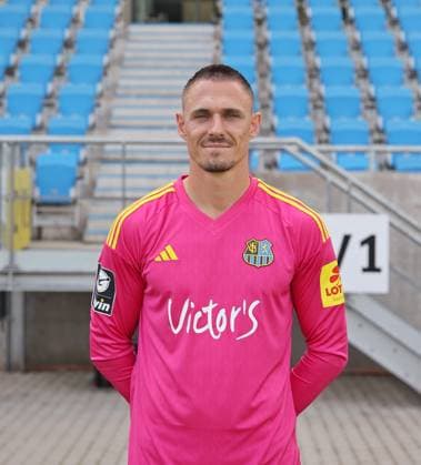 Tim Paterok; 1. FC Saarbrücken; 3. Liga, Porträttermin 2023 2024 Saarbrücken Ludwigsparkstadion Saarland Deutschland (DE)