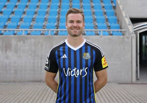 Sebastian Jacob; 1. FC Saarbrücken; 3. Liga, Porträttermin 2023 2024 Saarbrücken Ludwigsparkstadion Saarland Deutschland (DE)