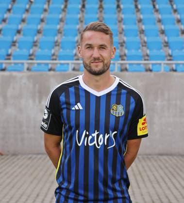 Julian Günther-Schmidt; 1. FC Saarbrücken; 3. Liga, Porträttermin 2023 2024 Saarbrücken Ludwigsparkstadion Saarland Deutschland (DE)