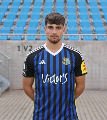 Fabio Di Michele Sanchez; 1. FC Saarbrücken; 3. Liga, Porträttermin 2023 2024 Saarbrücken Ludwigsparkstadion Saarland Deutschland (DE)