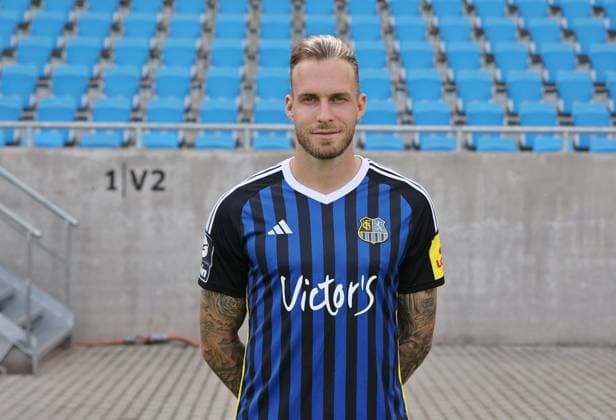Patrick Schmidt; 1. FC Saarbrücken; 3. Liga, Porträttermin 2023 2024 Saarbrücken Ludwigsparkstadion Saarland Deutschland (DE)